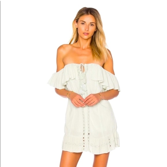 NWOT REVOLVE ALE BY ALESSANDRA Gisella Dress Sage S - Picture 1 of 13